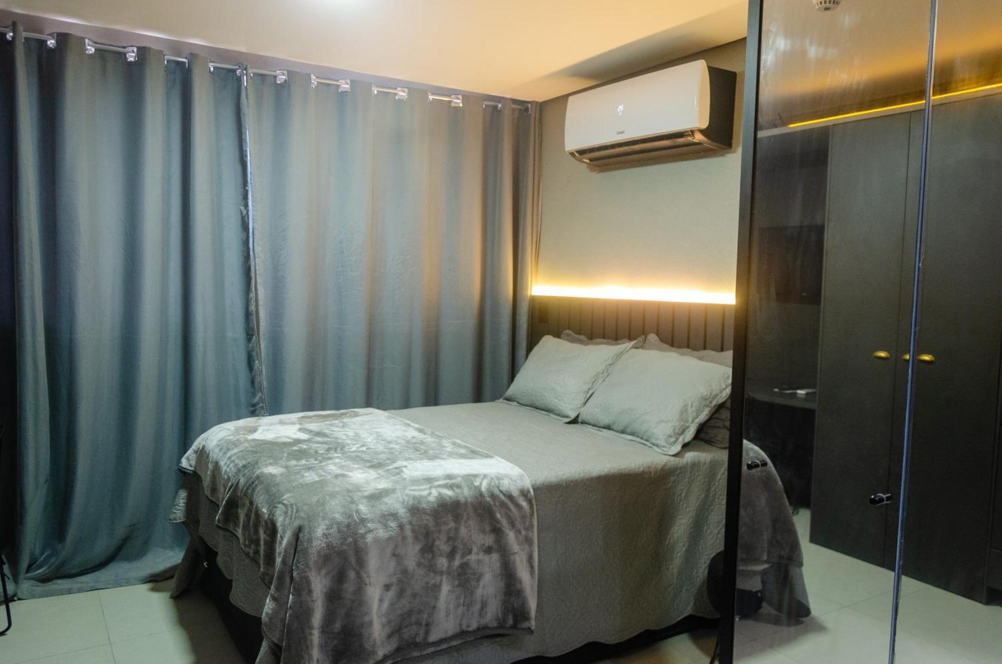 A 60m-piscina-coworking-moderno Wifi Apartamento *