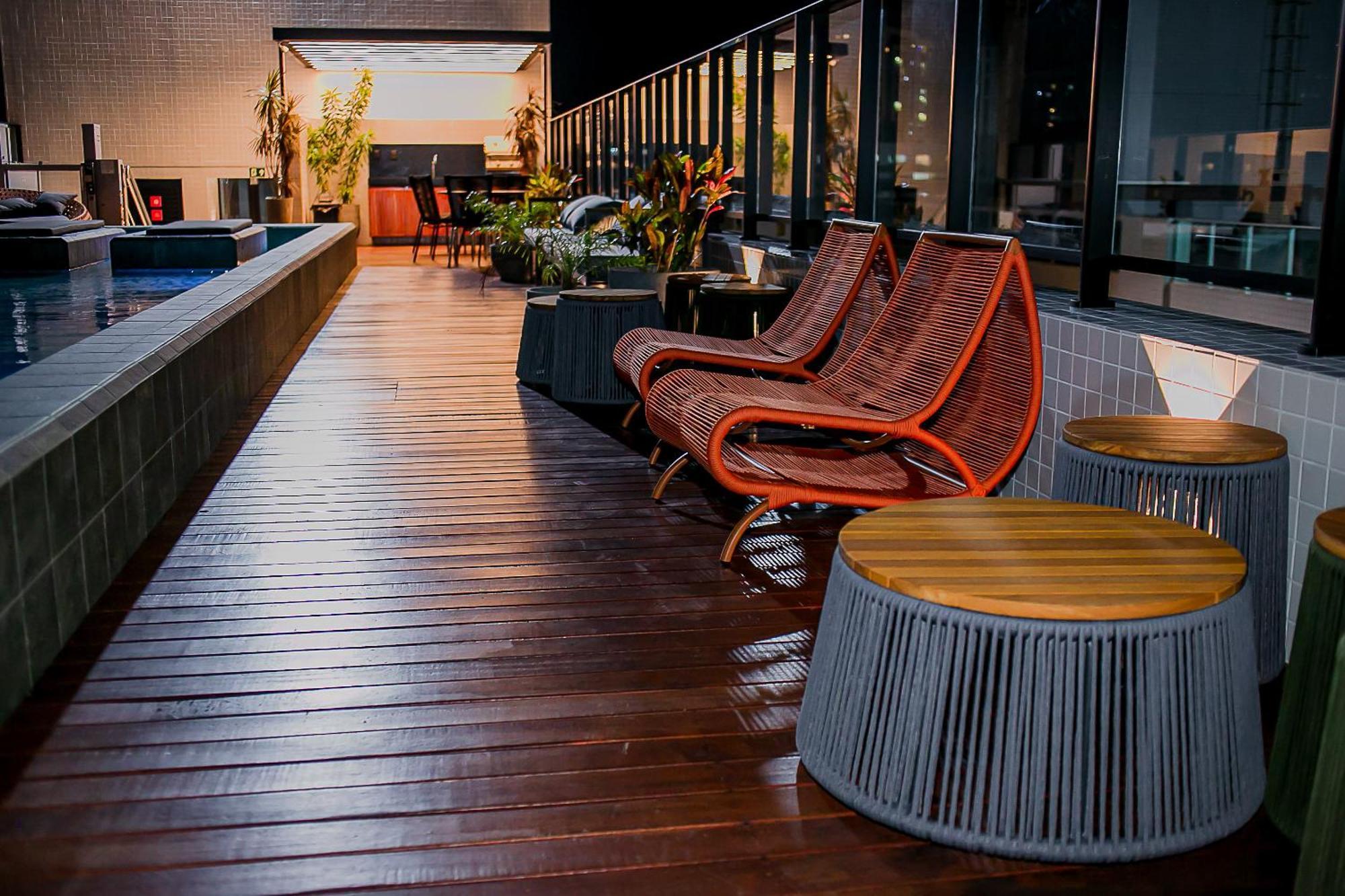 Apartamento A 60m-piscina-coworking-moderno Wifi