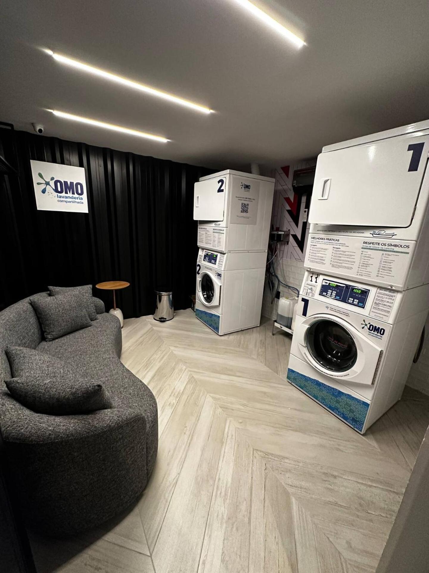 A 60m-piscina-coworking-moderno Wifi Apartamento