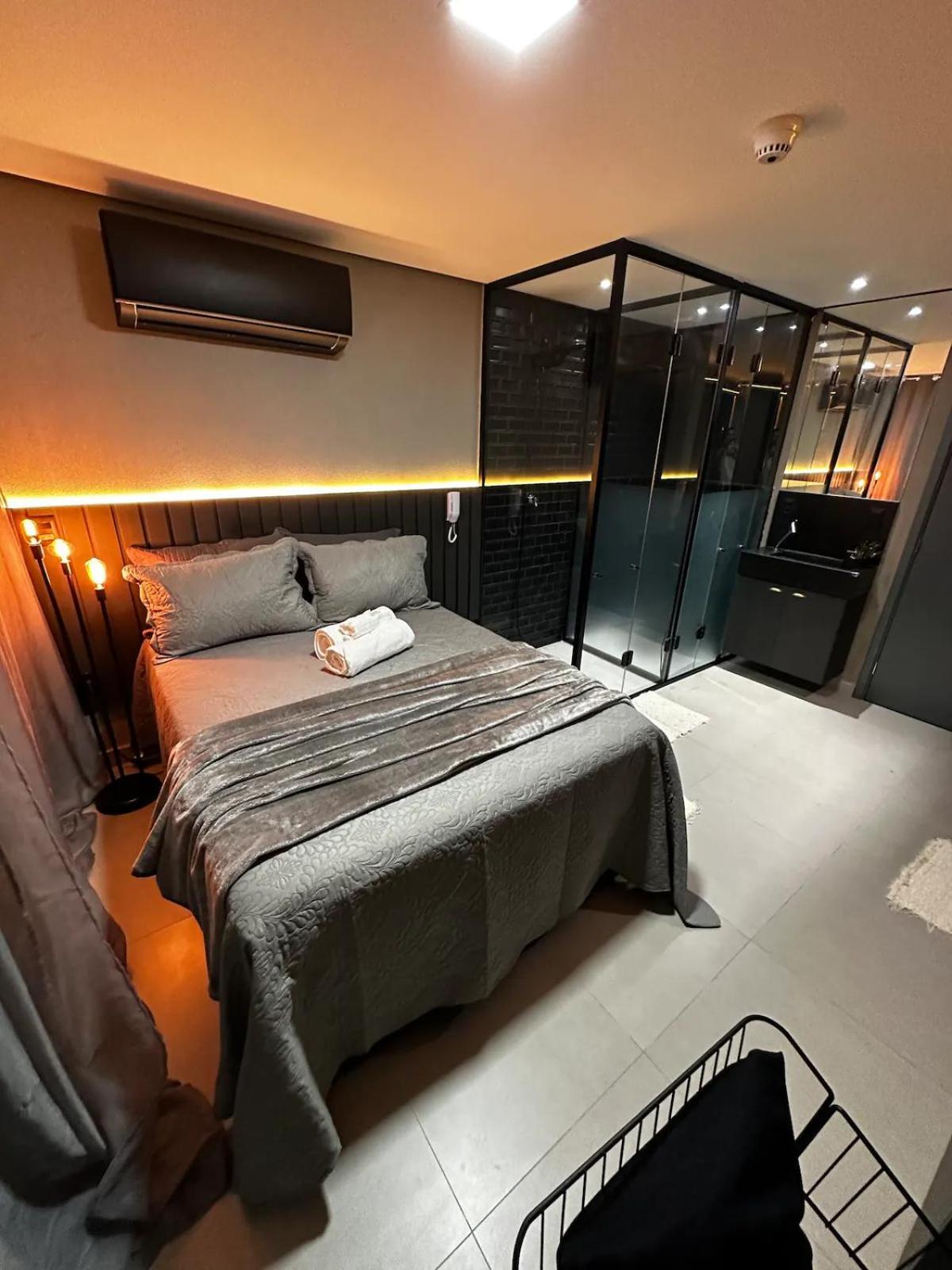 A 60m-piscina-coworking-moderno Wifi Apartamento *
